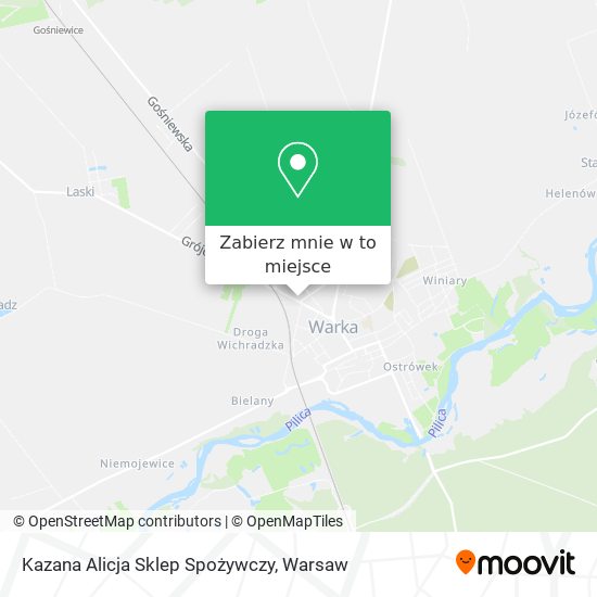 Mapa Kazana Alicja Sklep Spożywczy