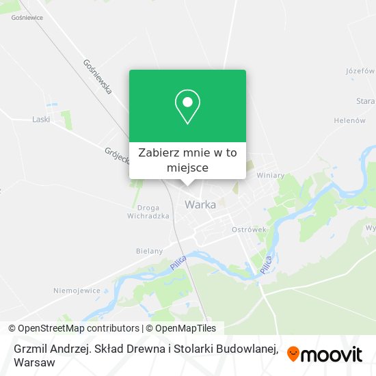 Mapa Grzmil Andrzej. Skład Drewna i Stolarki Budowlanej