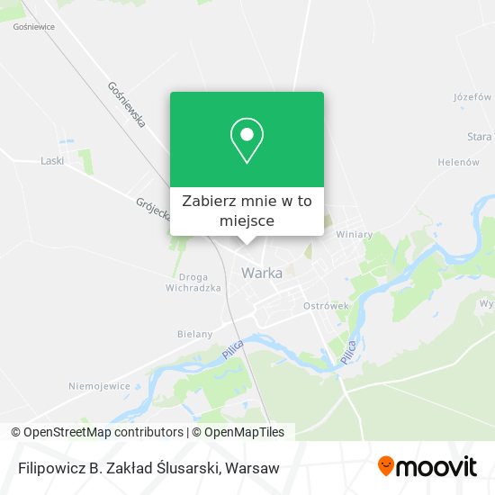 Mapa Filipowicz B. Zakład Ślusarski