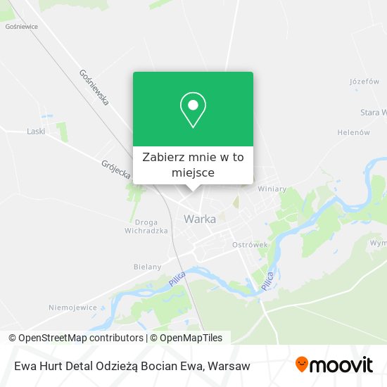 Mapa Ewa Hurt Detal Odzieżą Bocian Ewa