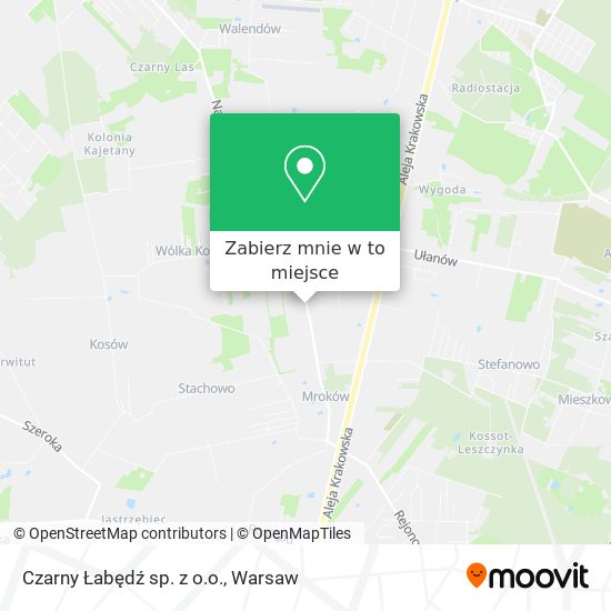 Mapa Czarny Łabędź sp. z o.o.