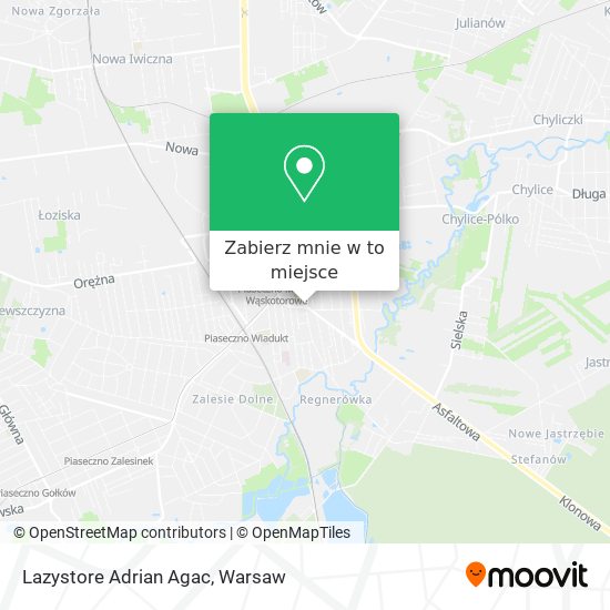 Mapa Lazystore Adrian Agac