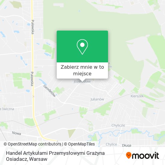 Mapa Handel Artykułami Przemysłowymi Grażyna Osiadacz