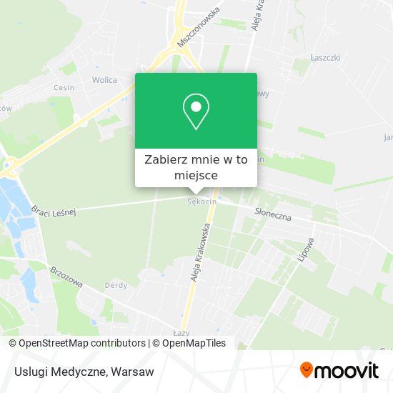 Mapa Uslugi Medyczne