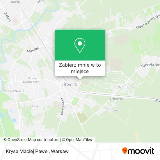 Mapa Krysa Maciej Paweł