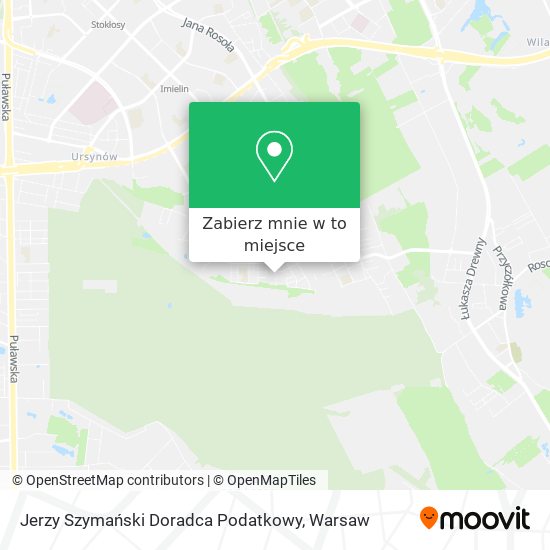 Mapa Jerzy Szymański Doradca Podatkowy