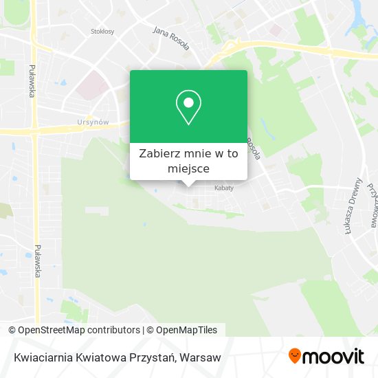 Mapa Kwiaciarnia Kwiatowa Przystań