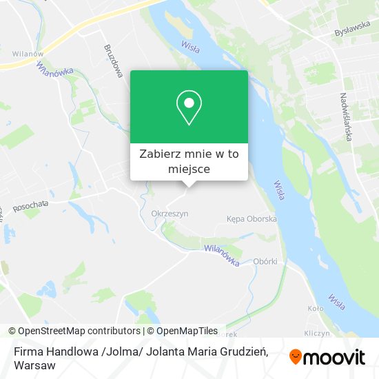 Mapa Firma Handlowa /Jolma/ Jolanta Maria Grudzień