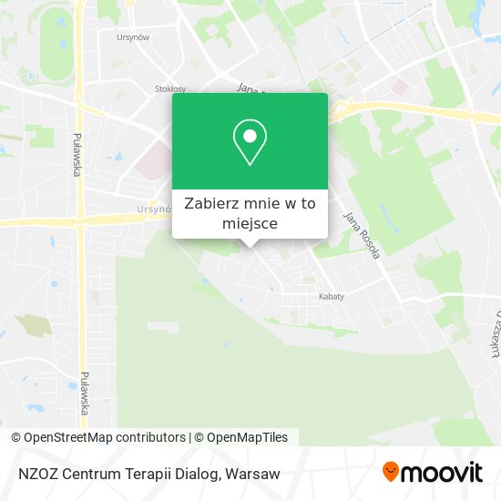 Mapa NZOZ Centrum Terapii Dialog