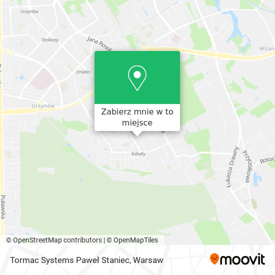 Mapa Tormac Systems Paweł Staniec