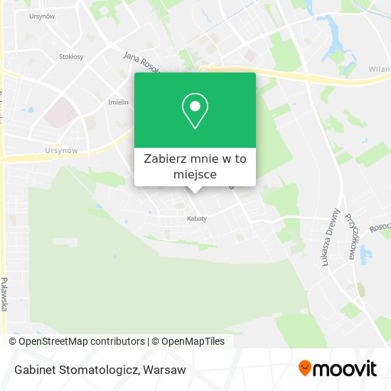 Mapa Gabinet Stomatologicz