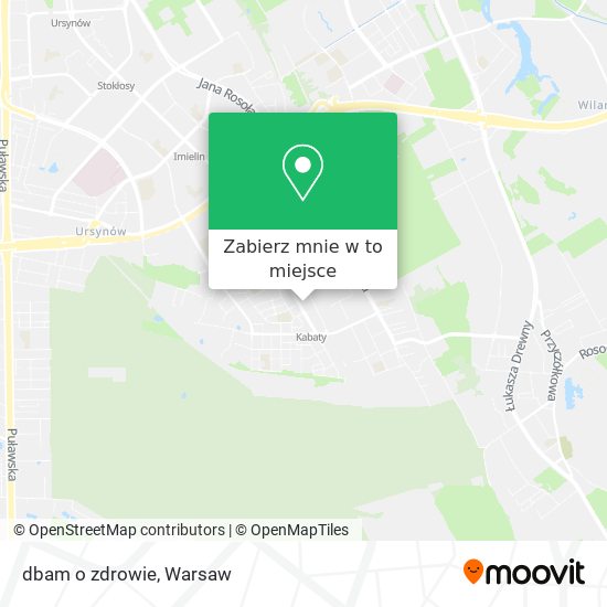 Mapa dbam o zdrowie