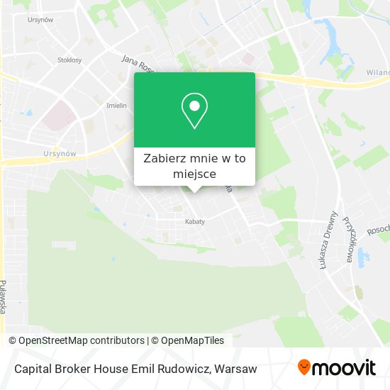 Mapa Capital Broker House Emil Rudowicz