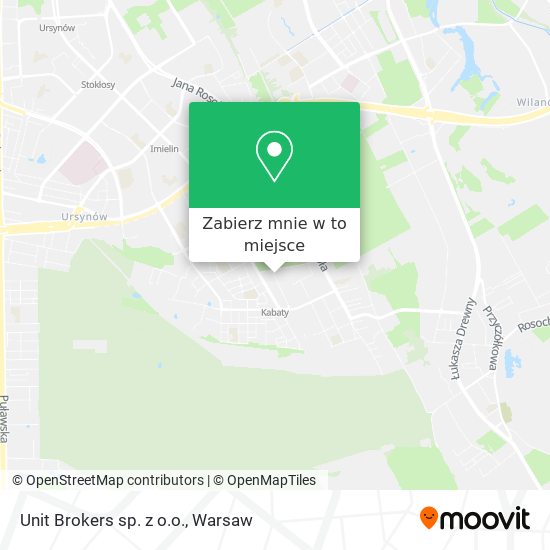 Mapa Unit Brokers sp. z o.o.