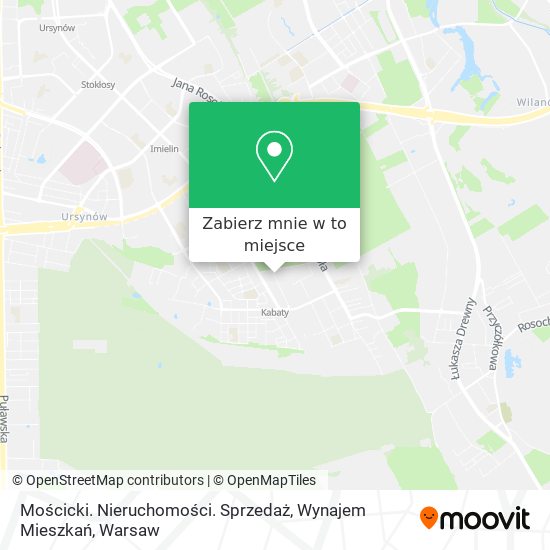 Mapa Mościcki. Nieruchomości. Sprzedaż, Wynajem Mieszkań