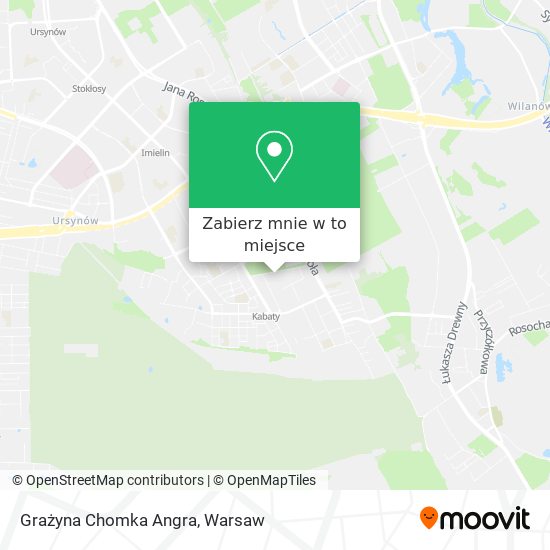 Mapa Grażyna Chomka Angra