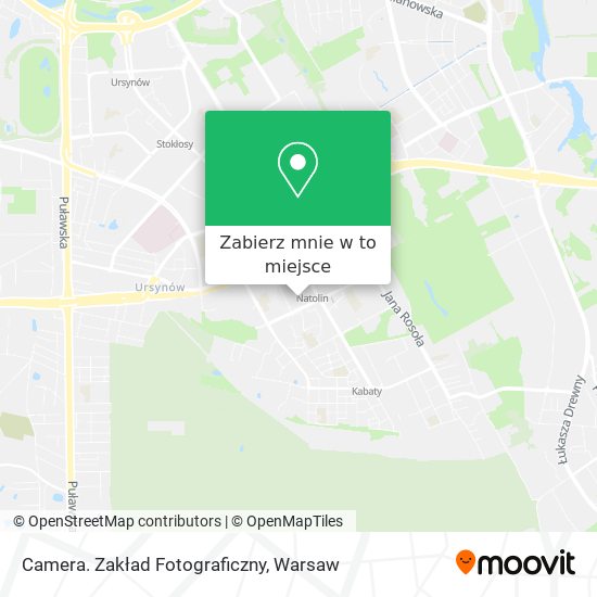 Mapa Camera. Zakład Fotograficzny