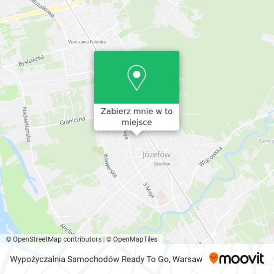 Mapa Wypożyczalnia Samochodów Ready To Go