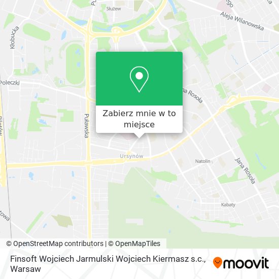 Mapa Finsoft Wojciech Jarmulski Wojciech Kiermasz s.c.