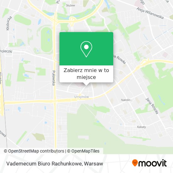 Mapa Vademecum Biuro Rachunkowe