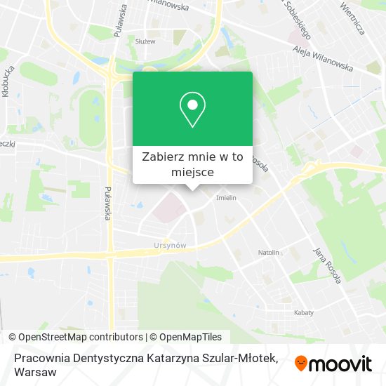 Mapa Pracownia Dentystyczna Katarzyna Szular-Młotek