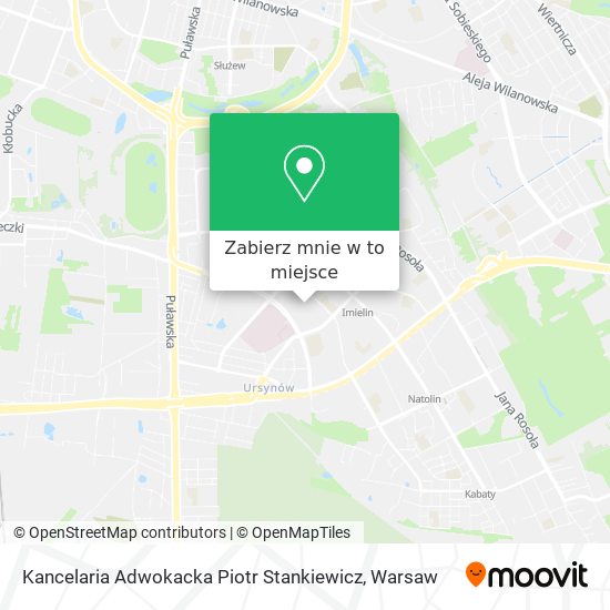 Mapa Kancelaria Adwokacka Piotr Stankiewicz