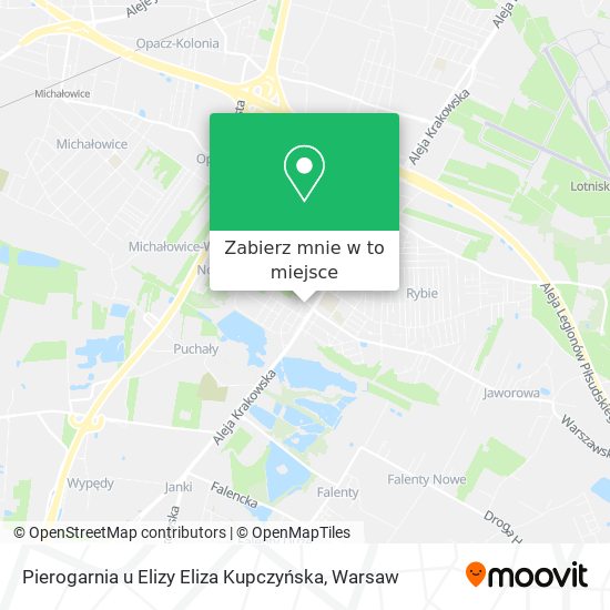 Mapa Pierogarnia u Elizy Eliza Kupczyńska