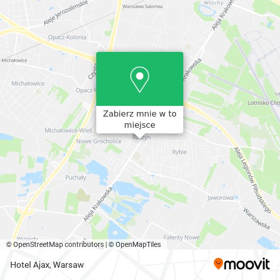 Mapa Hotel Ajax