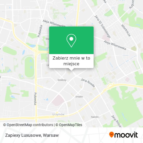 Mapa Zapiexy Luxusowe