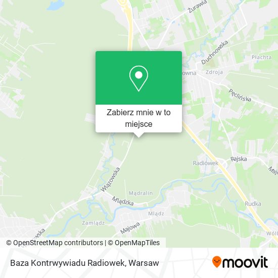 Mapa Baza Kontrwywiadu Radiowek