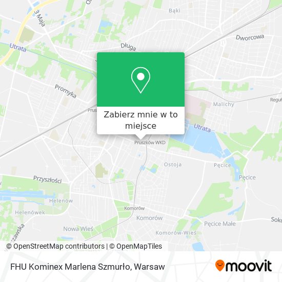 Mapa FHU Kominex Marlena Szmurło