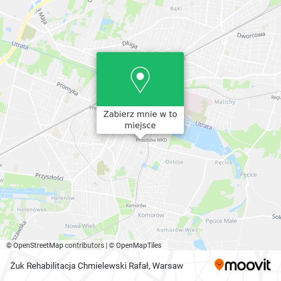 Mapa Żuk Rehabilitacja Chmielewski Rafał