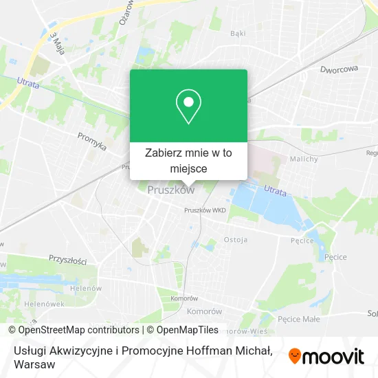 Mapa Usługi Akwizycyjne i Promocyjne Hoffman Michał