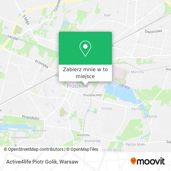 Mapa Active4life Piotr Golik