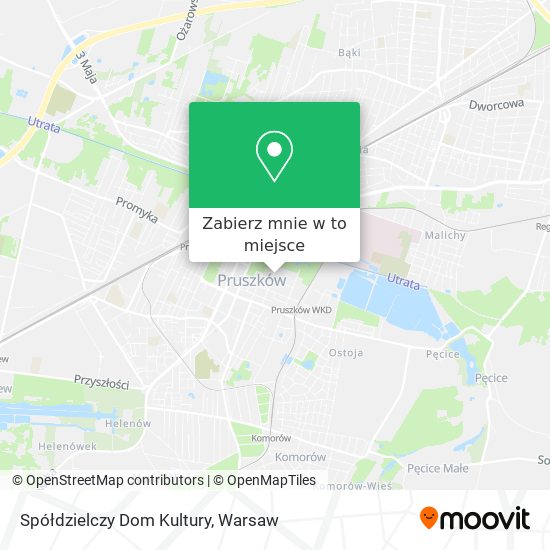 Mapa Spółdzielczy Dom Kultury