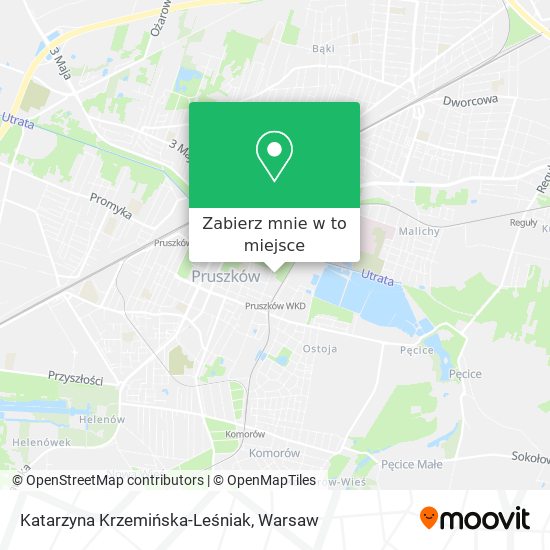 Mapa Katarzyna Krzemińska-Leśniak