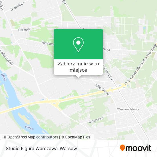 Mapa Studio Figura Warszawa