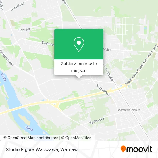Mapa Studio Figura Warszawa