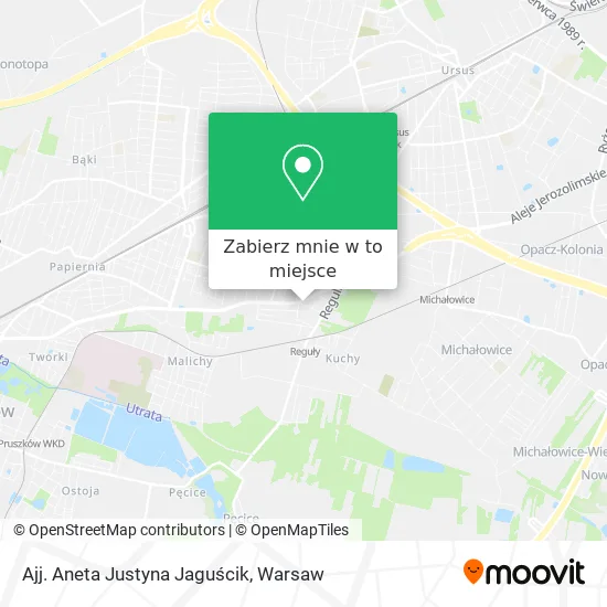 Mapa Ajj. Aneta Justyna Jaguścik