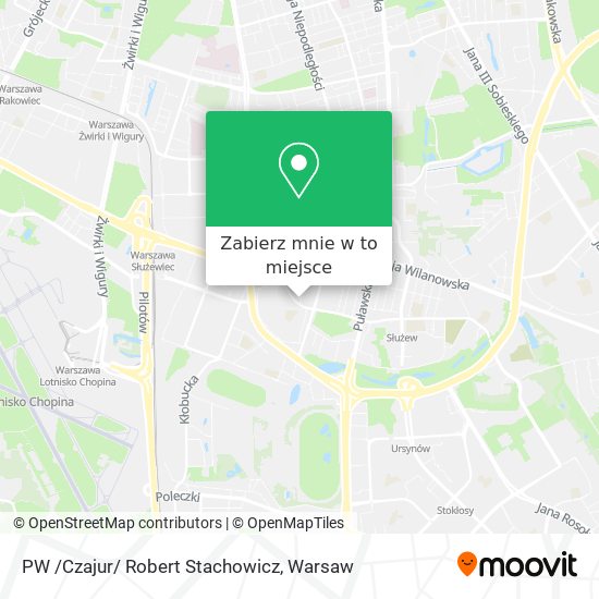 Mapa PW /Czajur/ Robert Stachowicz