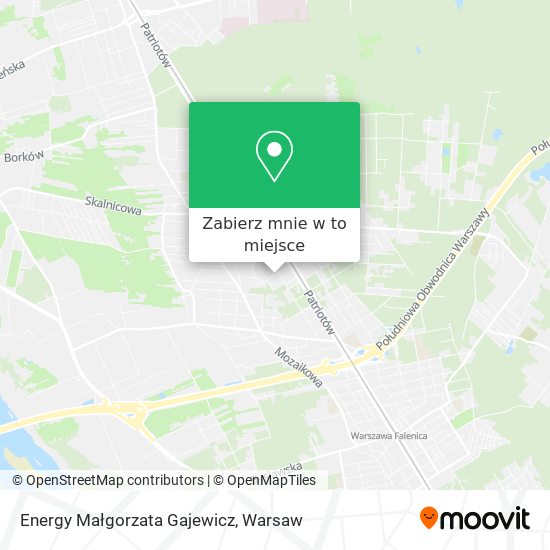 Mapa Energy Małgorzata Gajewicz