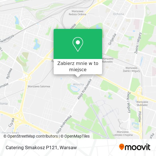 Mapa Catering Smakosz P121