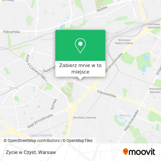 Mapa Zycie w Czyst