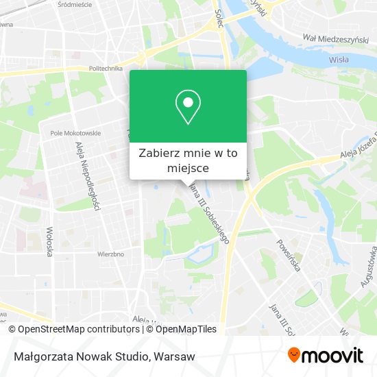 Mapa Małgorzata Nowak Studio