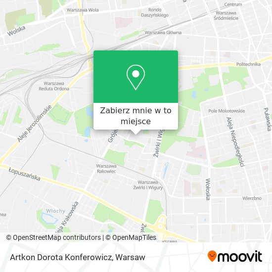 Mapa Artkon Dorota Konferowicz