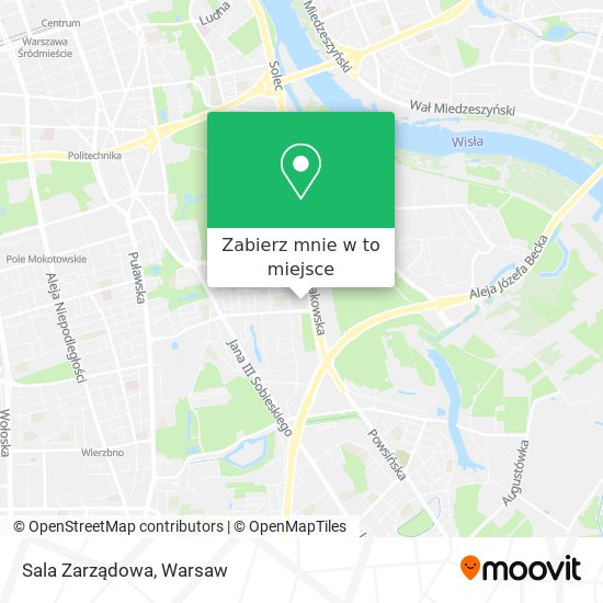 Mapa Sala Zarządowa