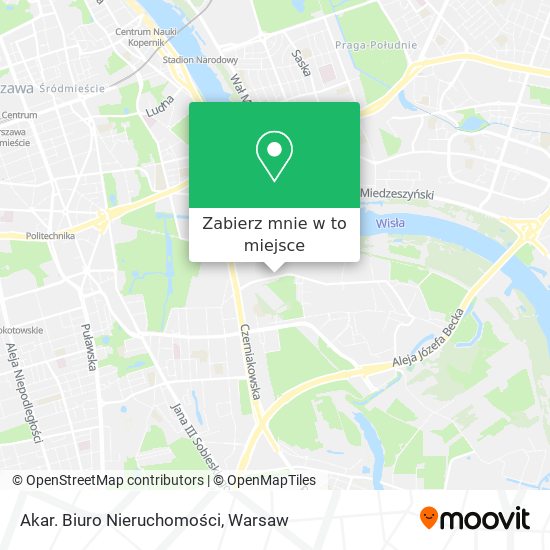 Mapa Akar. Biuro Nieruchomości