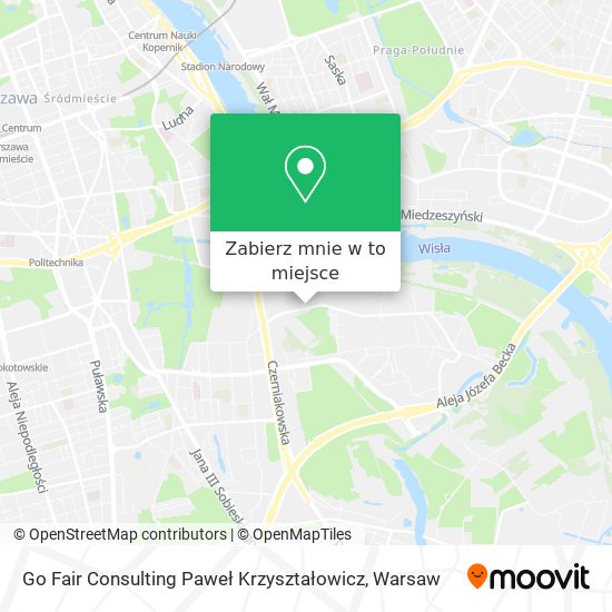 Mapa Go Fair Consulting Paweł Krzyształowicz