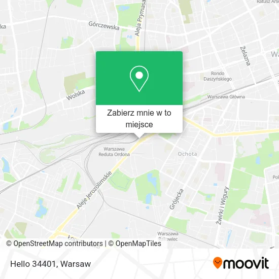Mapa Hello 34401