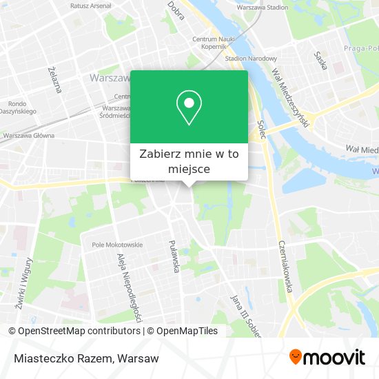 Mapa Miasteczko Razem